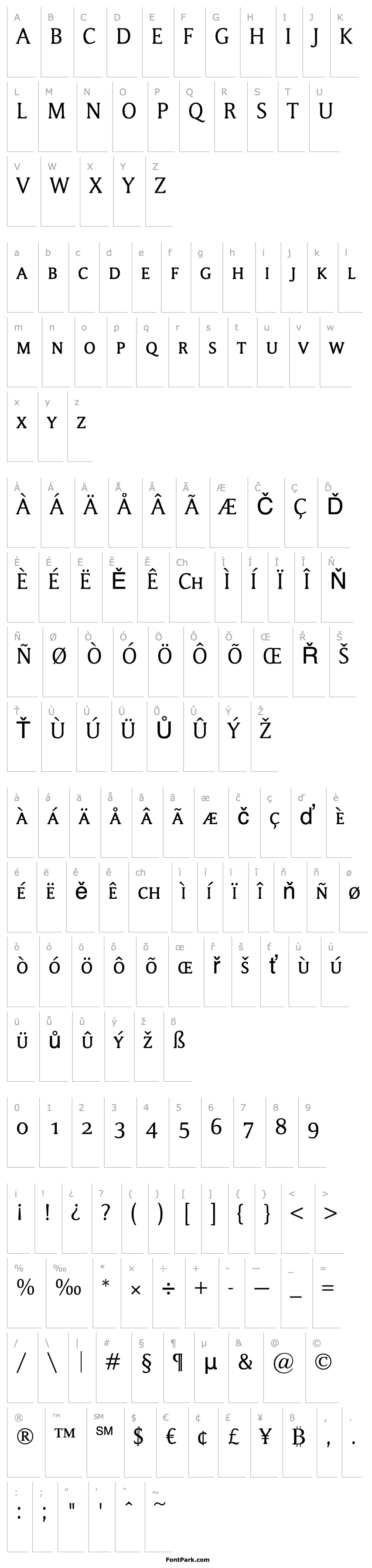 Overview Memento SmallCaps