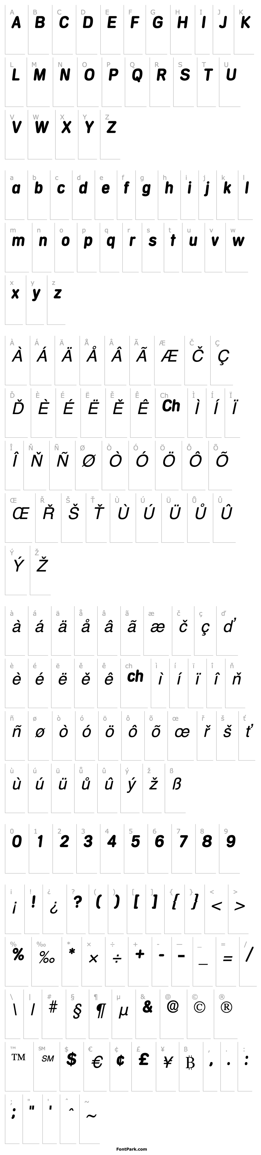 Přehled Menta Display SSi Italic