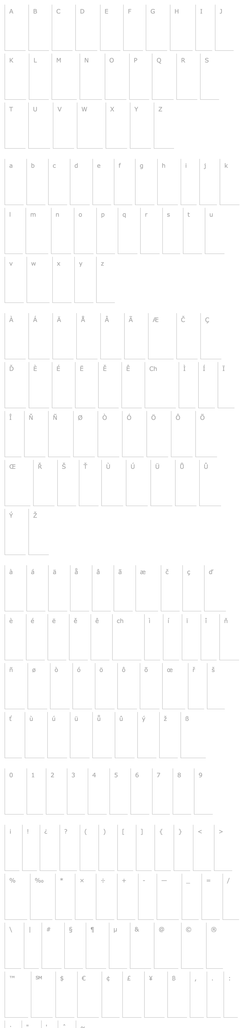 Overview Mercury Text G1 Semibold SC