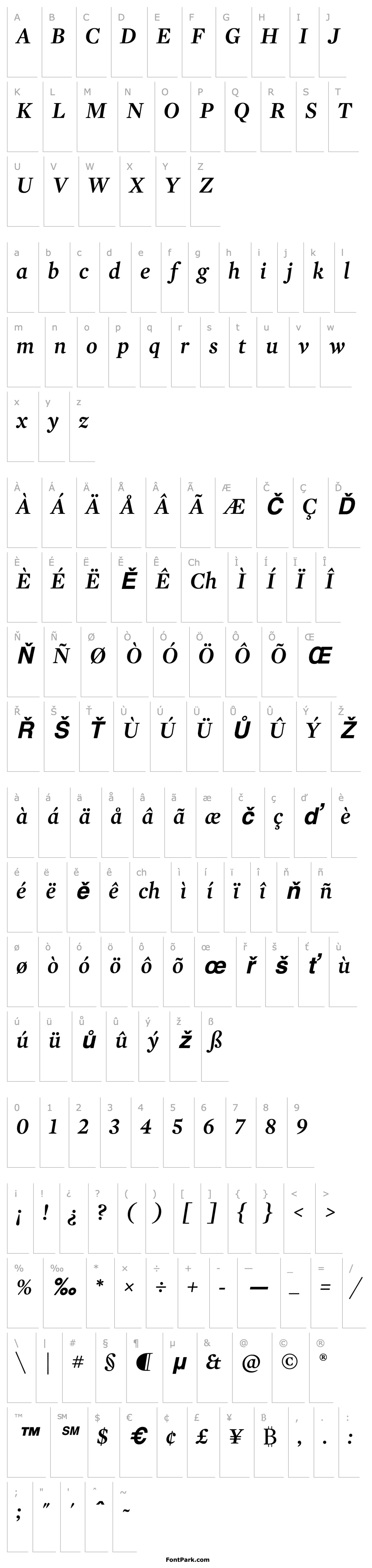 Přehled MercuryDisplay-SemiItalic