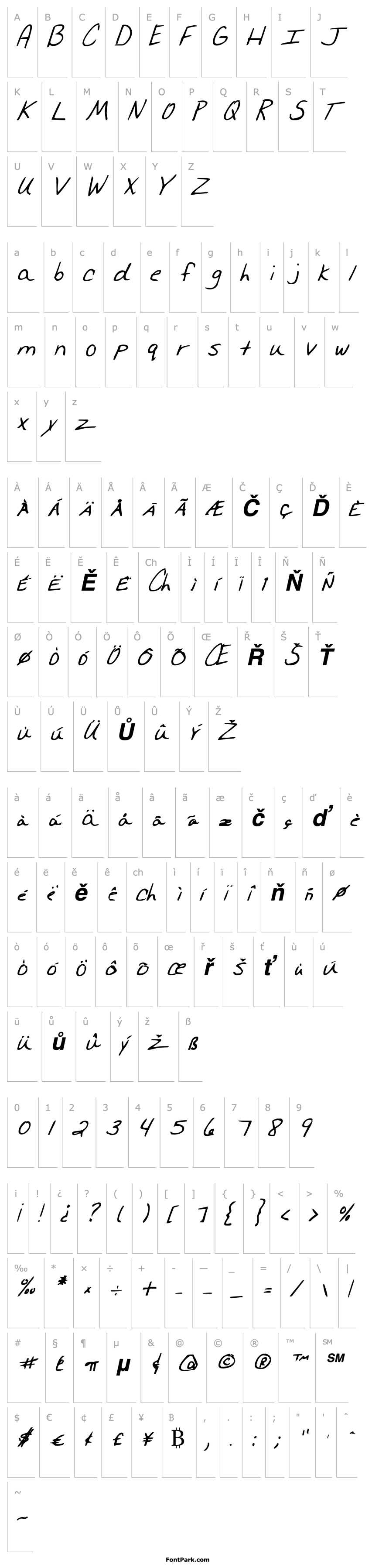 Přehled Merri Christina Bold Italic