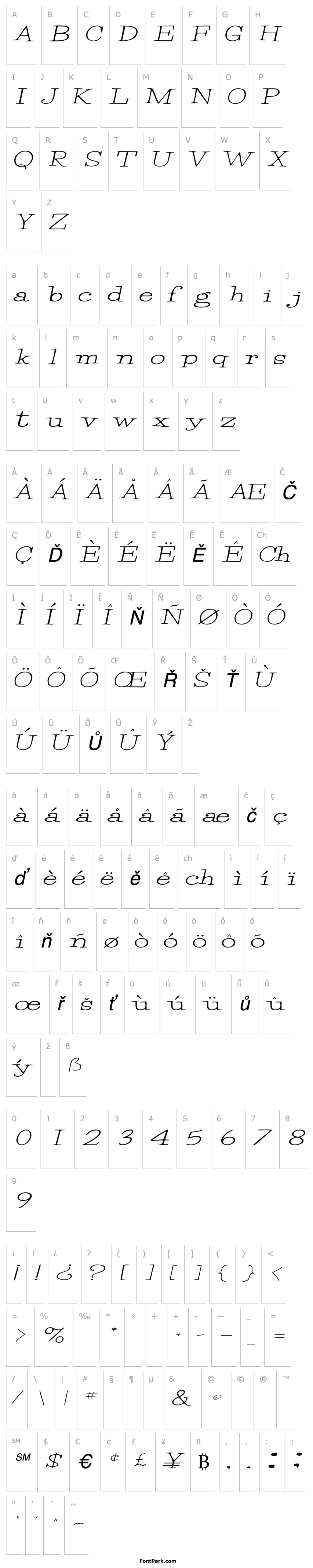 Overview Merrill Italic