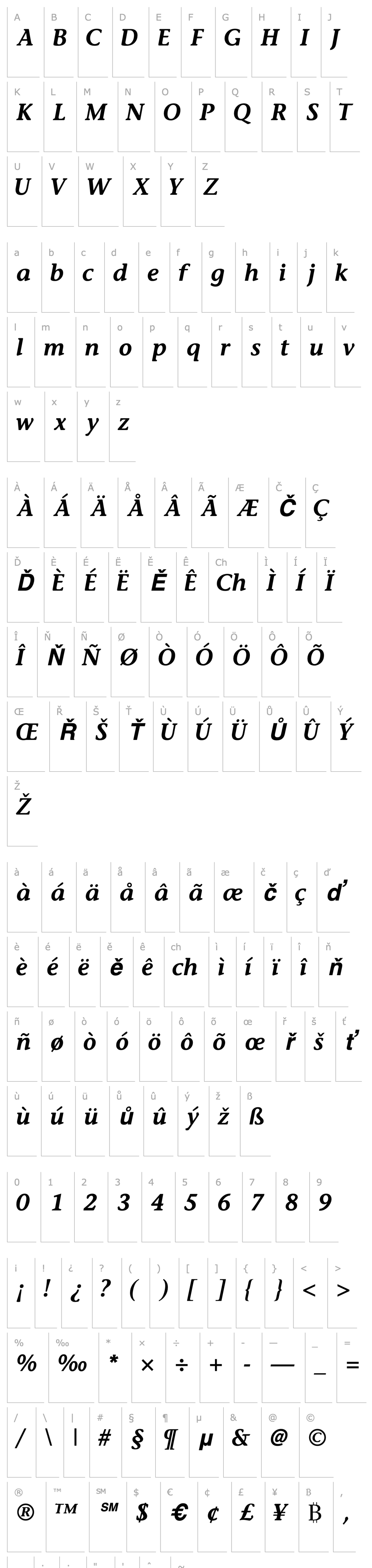 Overview MesouranCasualSSK Bold Italic