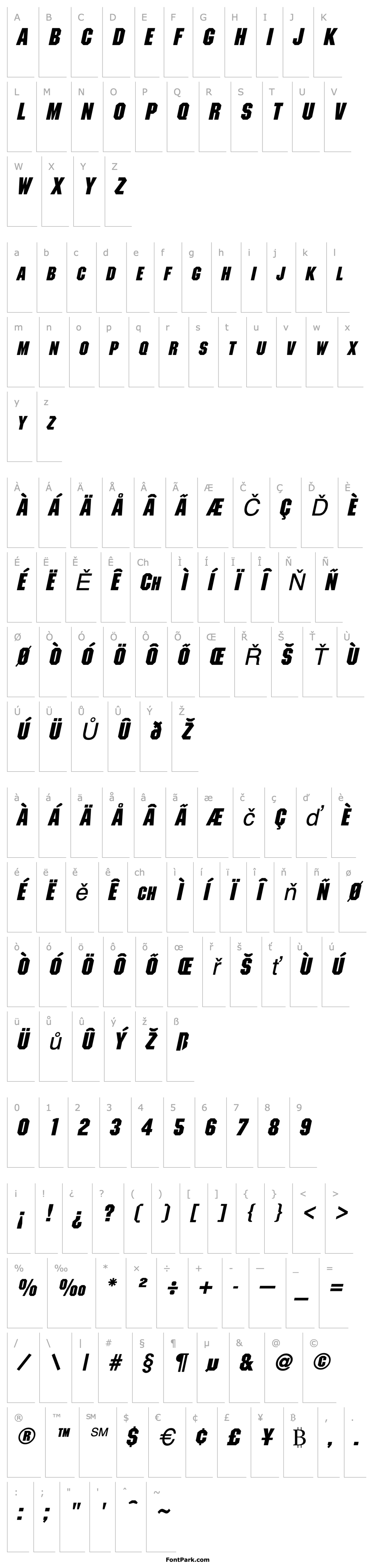 Overview MetalEncasement Italic