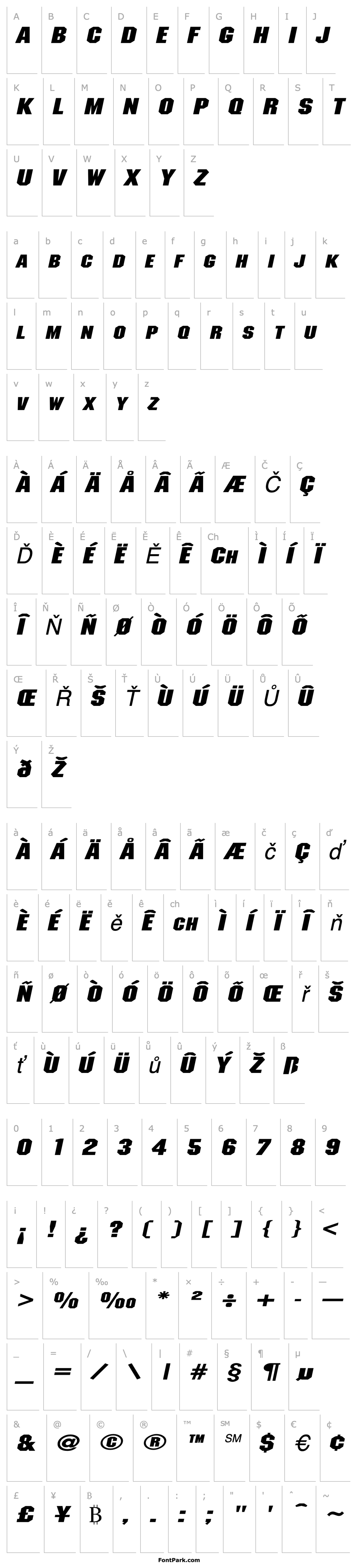 Overview MetalEncasementExtended Italic