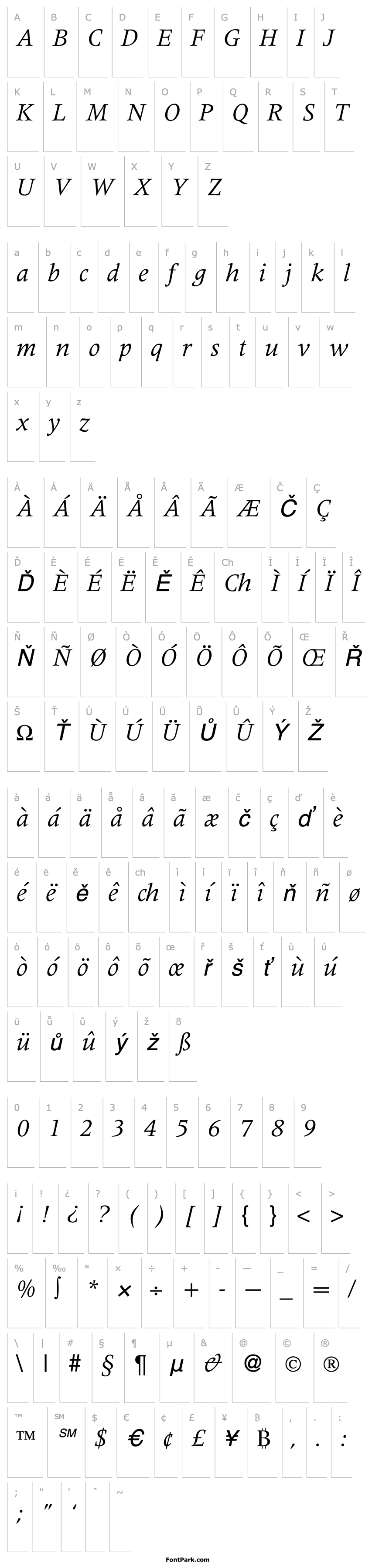 Overview Metaphor-RegularItalic