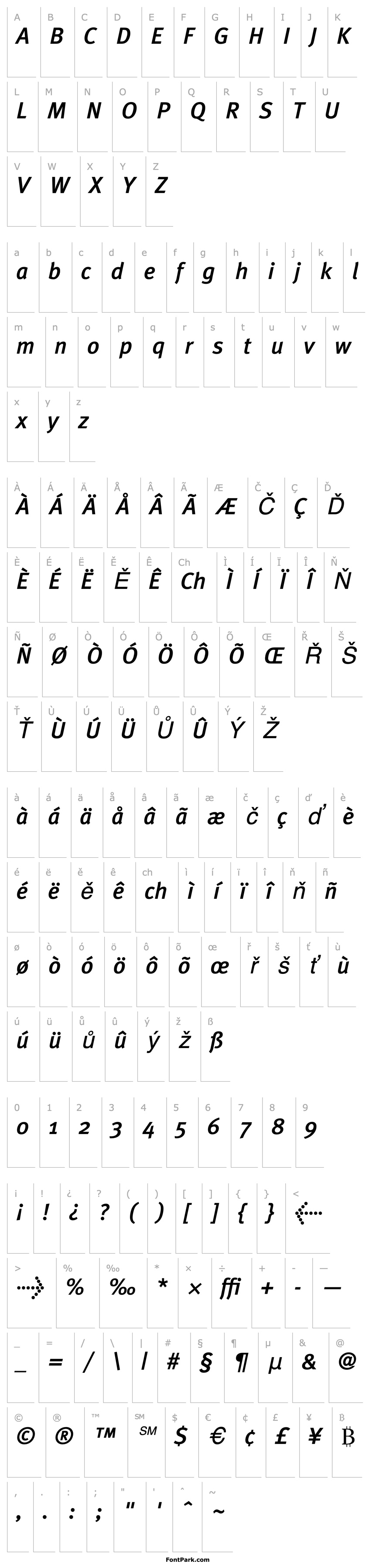 Přehled MetaPlusMedium-Italic