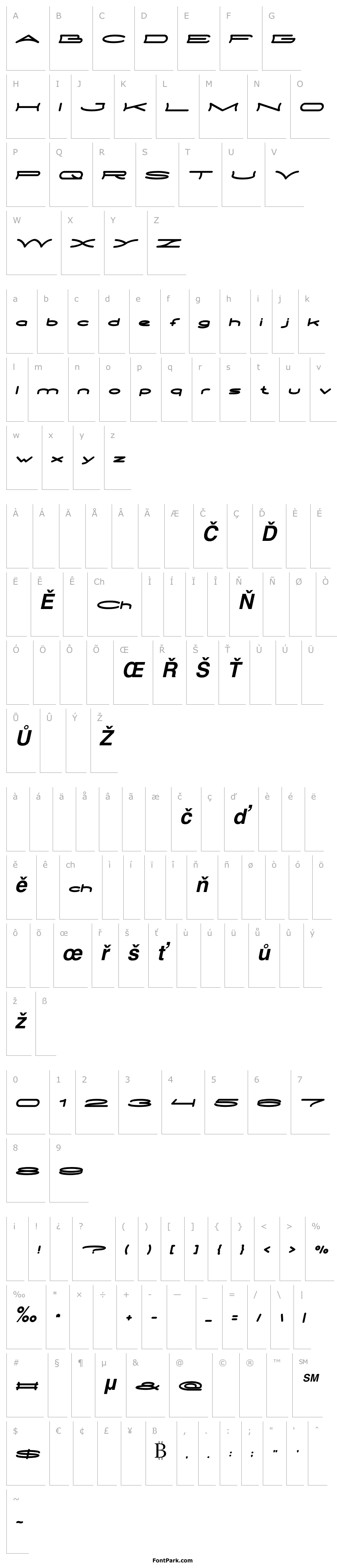 Overview METRO CITY Bold Italic