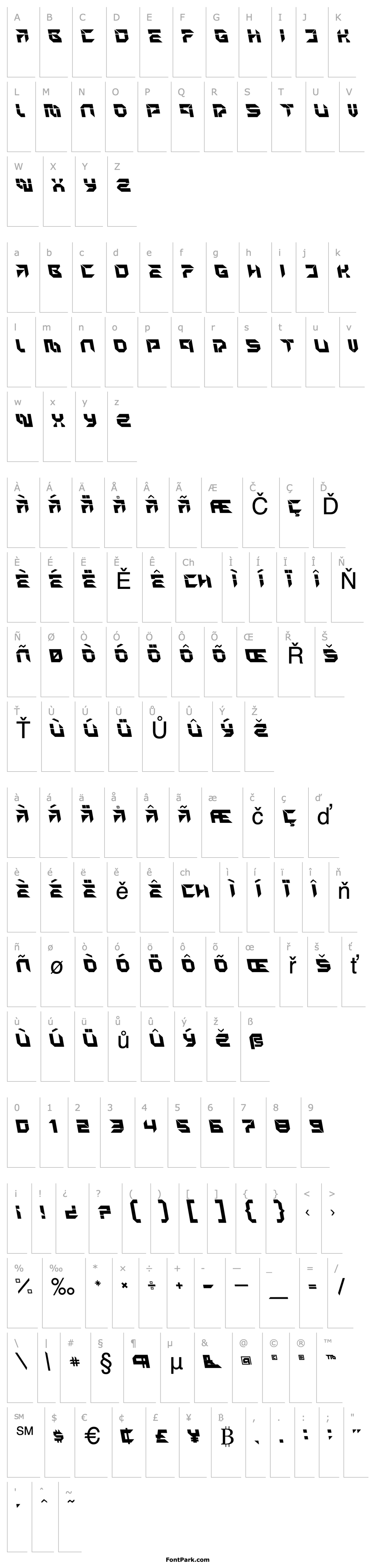 Přehled MetronOpen-A-Italic