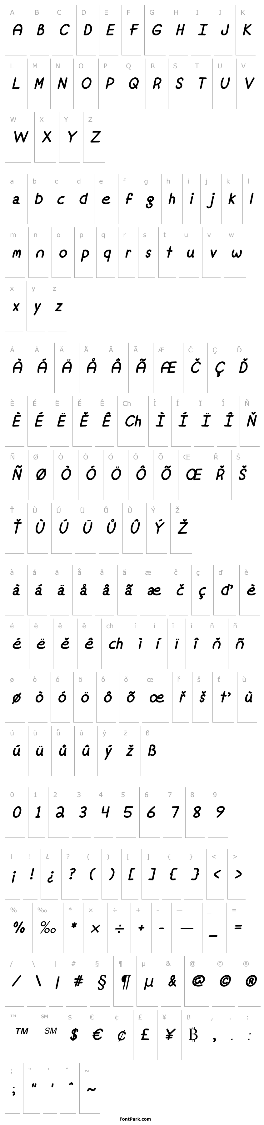 Overview Mf Fine Again Italic