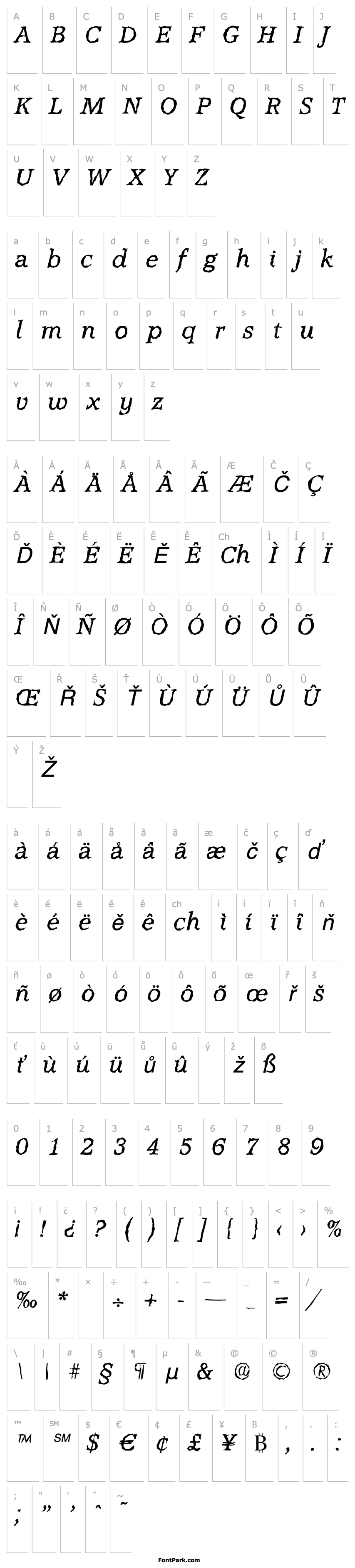 Overview MichaelBeckerRandom-Italic