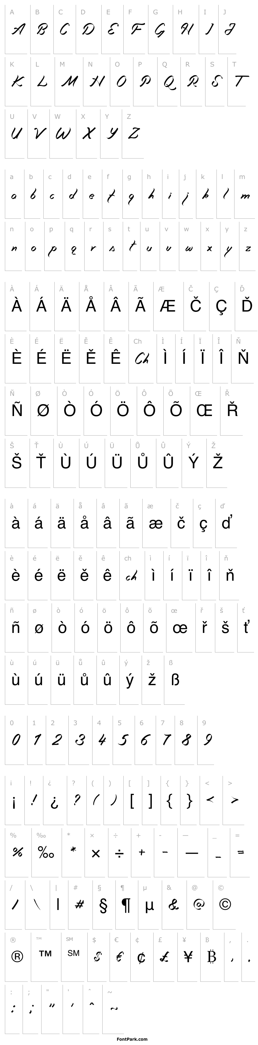 Přehled Miciana-Regular