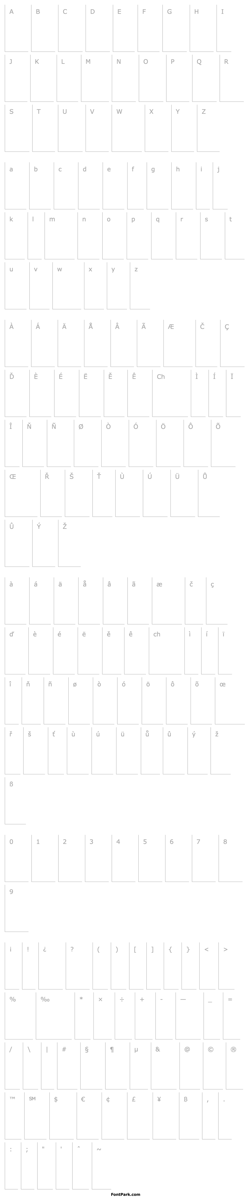 Přehled MicroExtendFLF-Italic