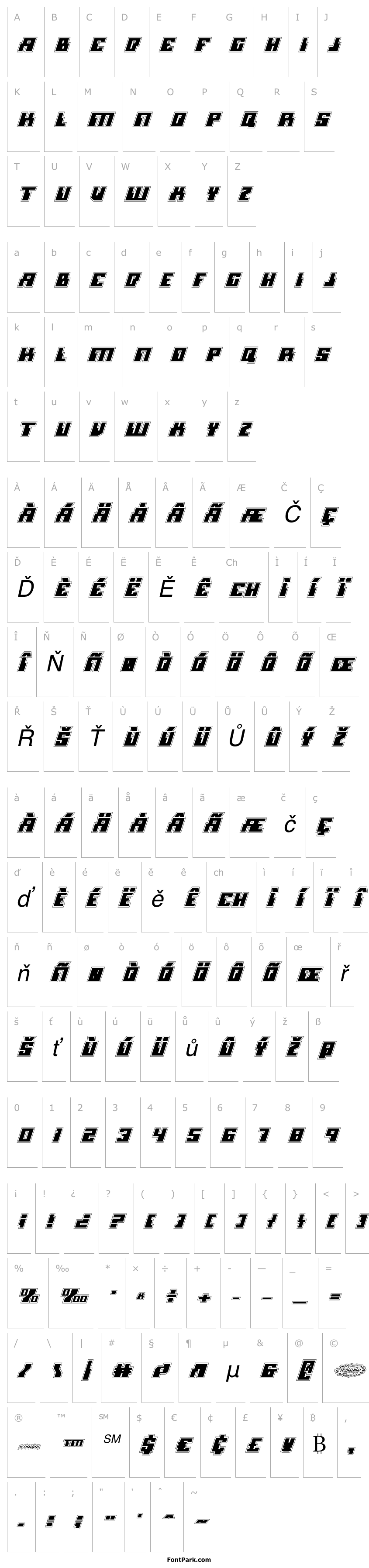 Overview Micronian Academy Italic