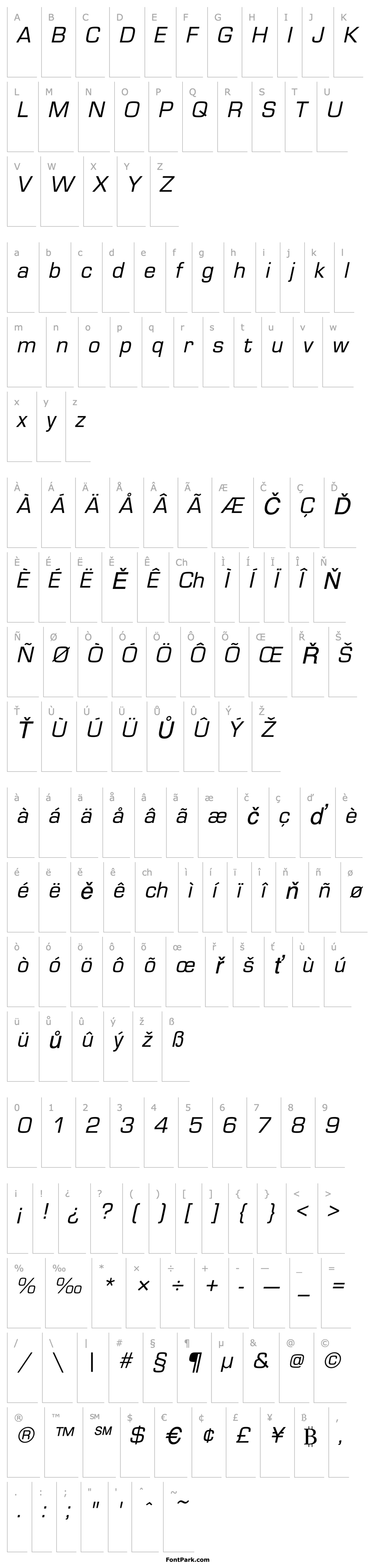 Přehled MicroSquare Oblique