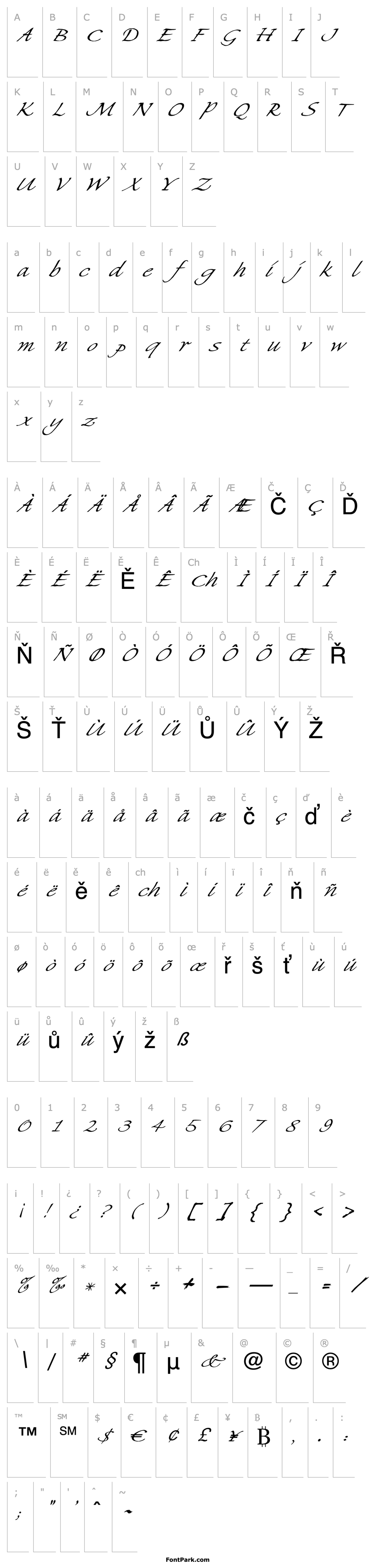 Overview MikadoItalic