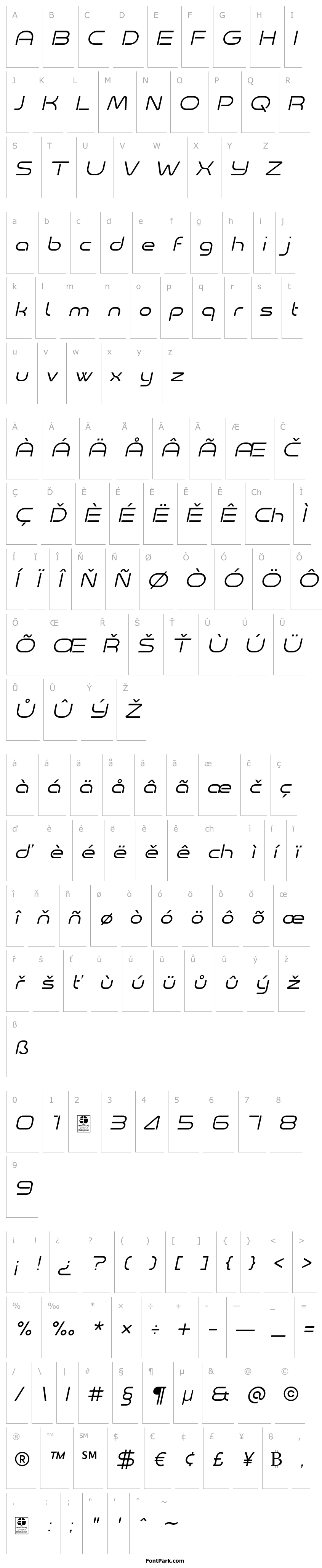 Overview Minalis_Demo Light Italic