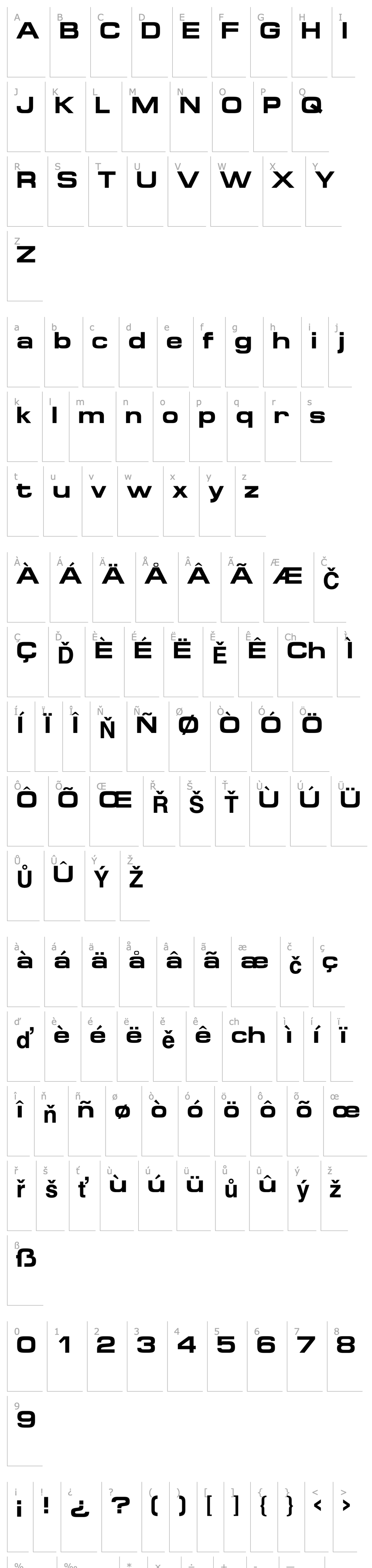 Overview Minima Expanded SSi Bold Expanded