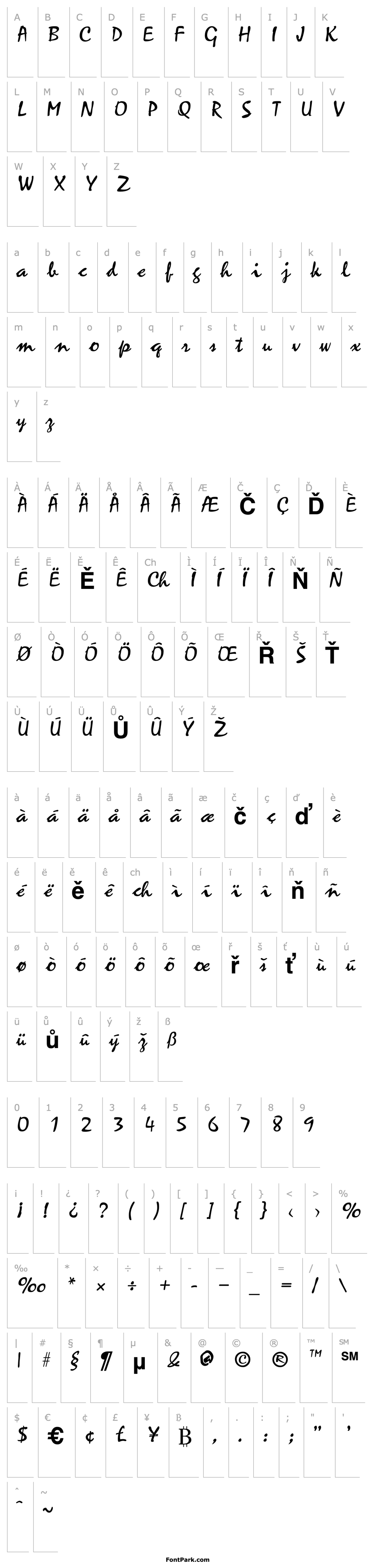 Overview Minstrel Script Bold