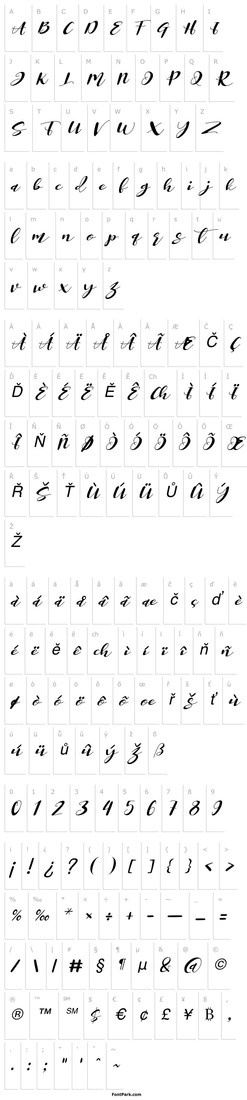 Overview Miracle Nature Italic