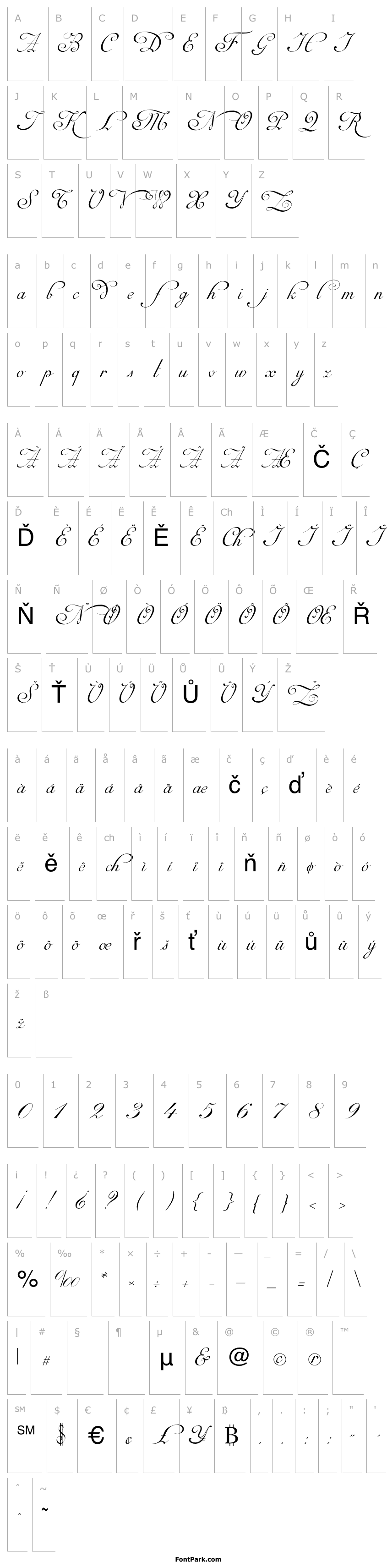 Přehled Mirella Script Limited Free Version.vfb