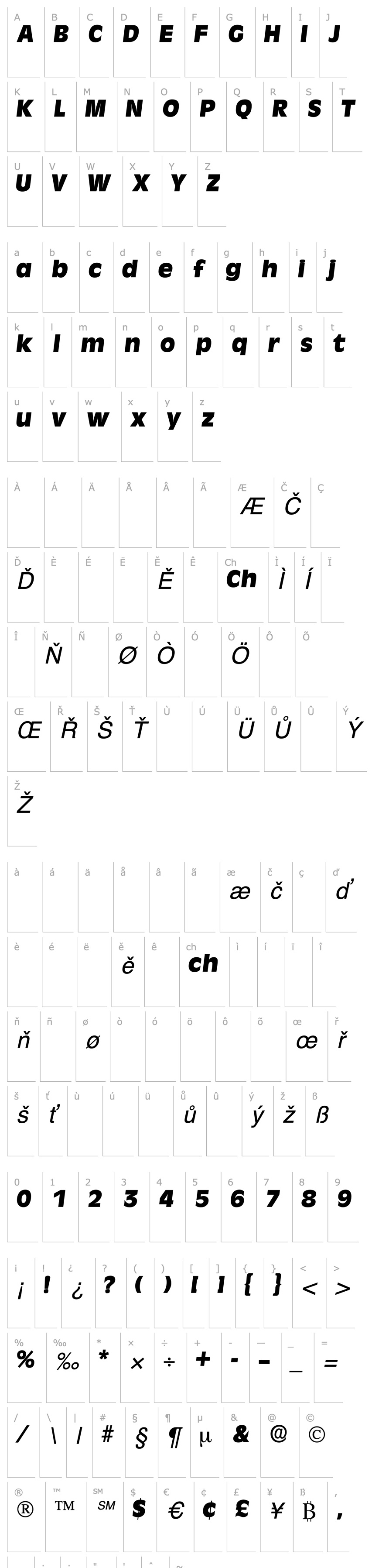 Overview MisceDisplaySSK Italic