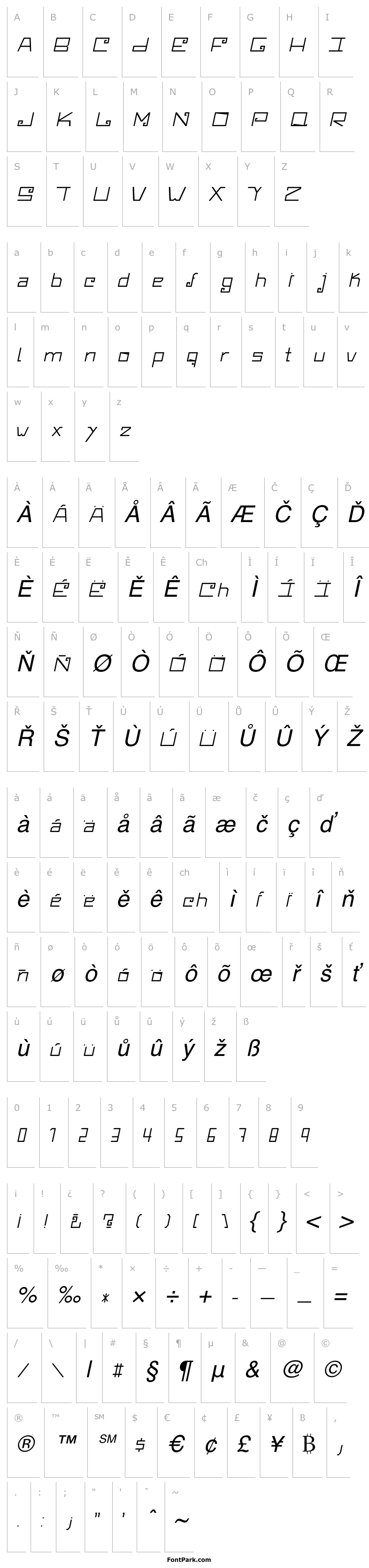 Přehled Miski Qhaway Italic