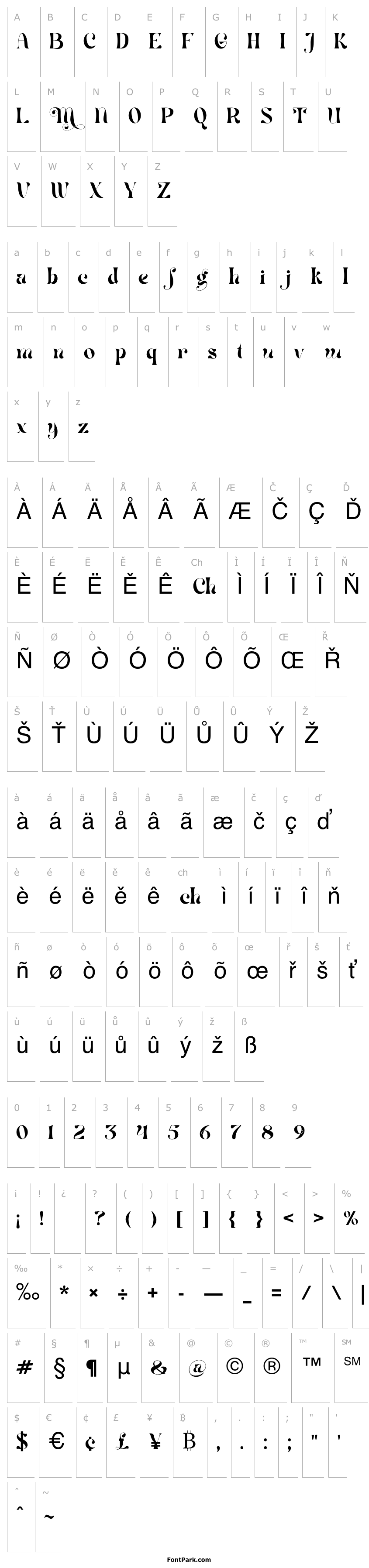 Overview Mistic Regular