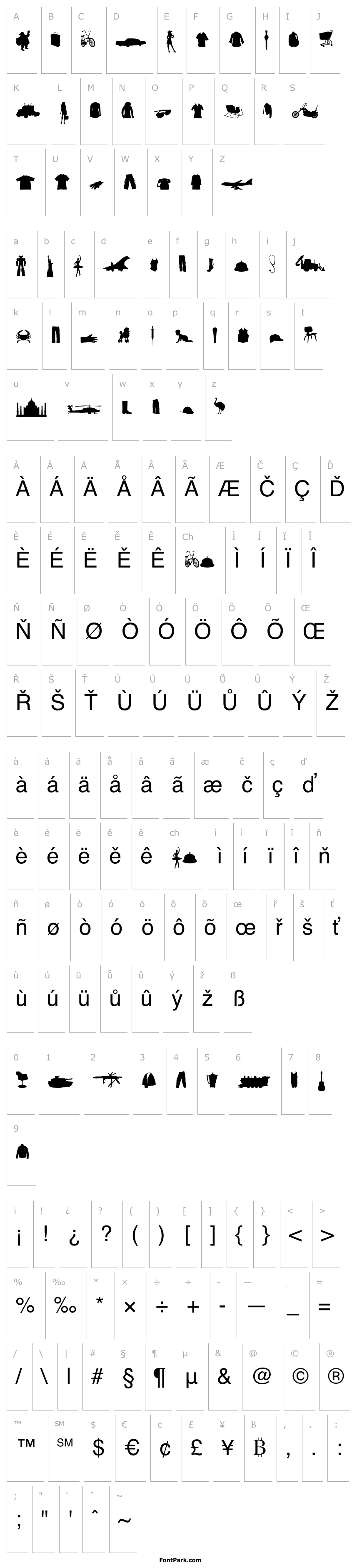 Overview Mixed Silhouettes Free vol 3