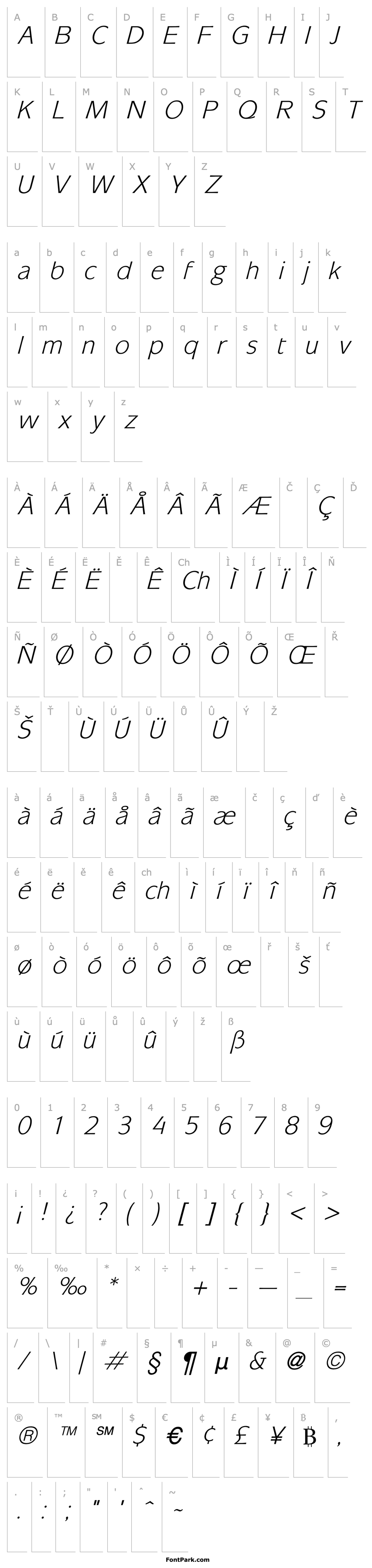 Overview Mixer Italic