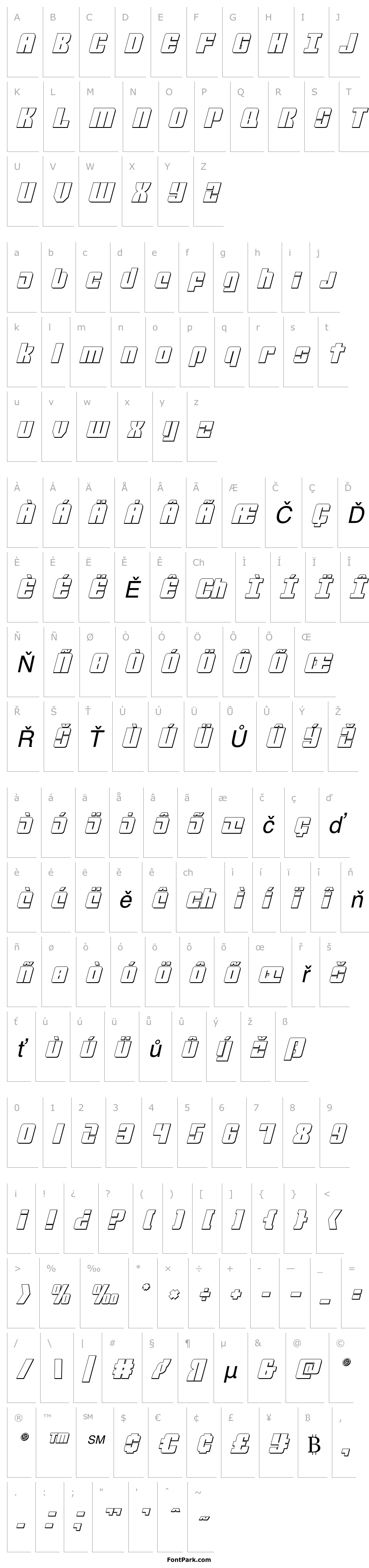 Přehled Mobile Infantry 3D Italic