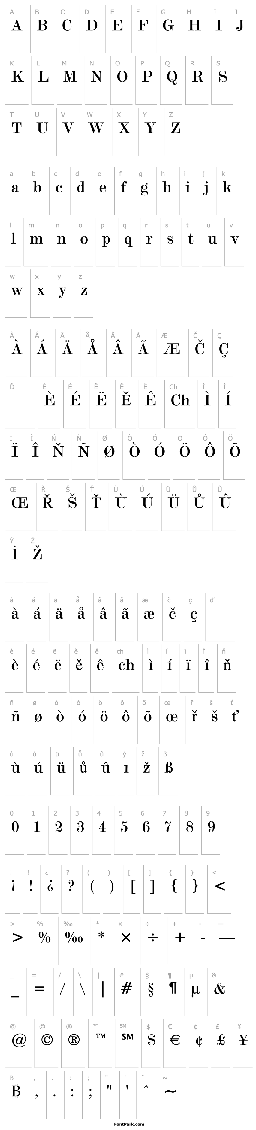 Overview Modern No.20 BT