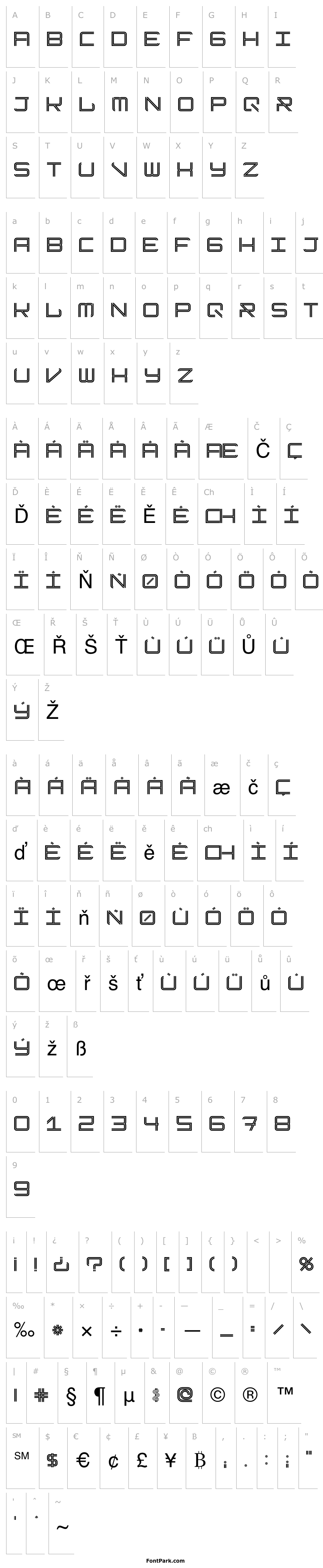 Přehled ModernismStroke