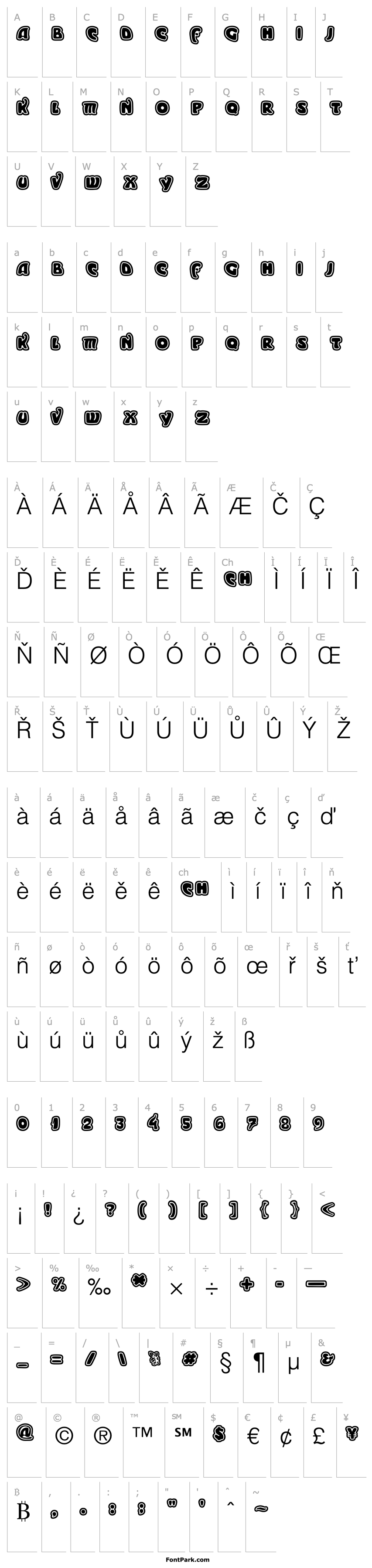 Overview Moderno Outline