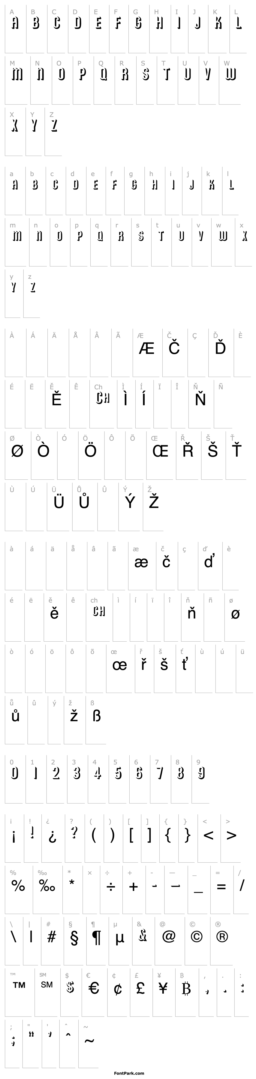 Overview ModicumSCapsSSK Regular