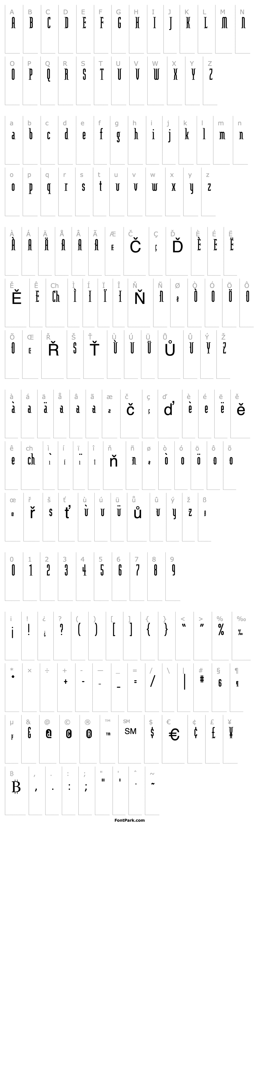 Přehled ModulaRoundSerif