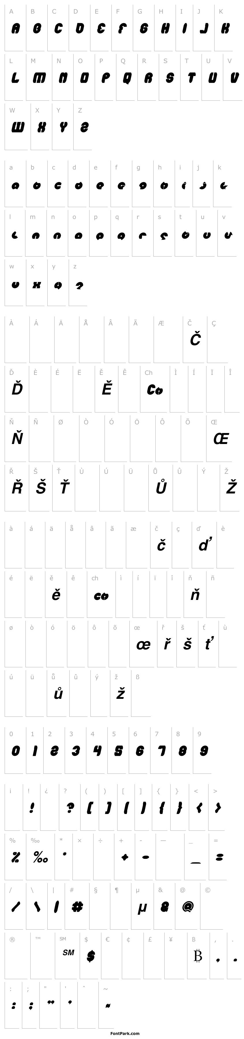 Přehled mohr Bold Italic