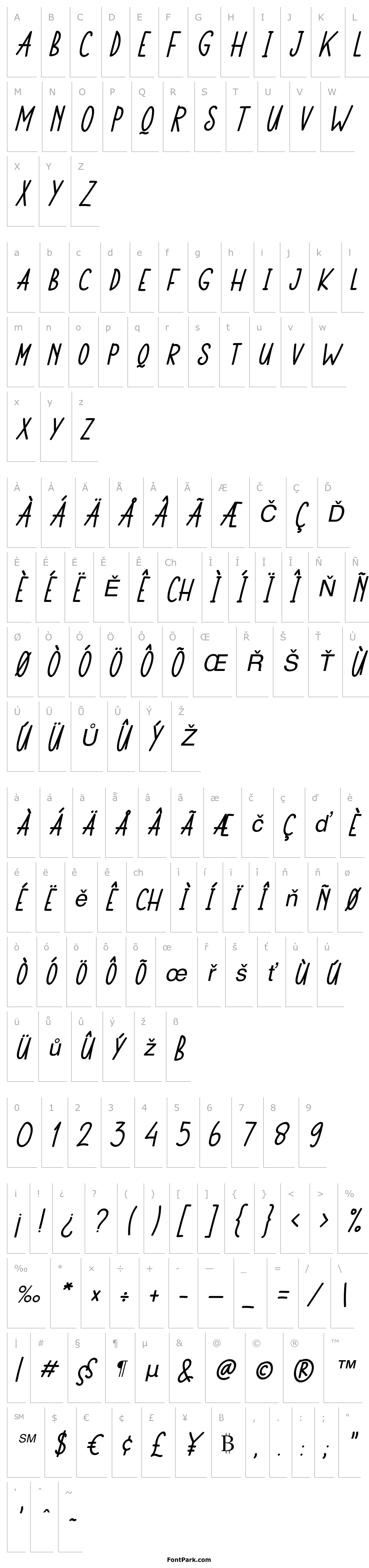 Přehled Monkey Funny Italic