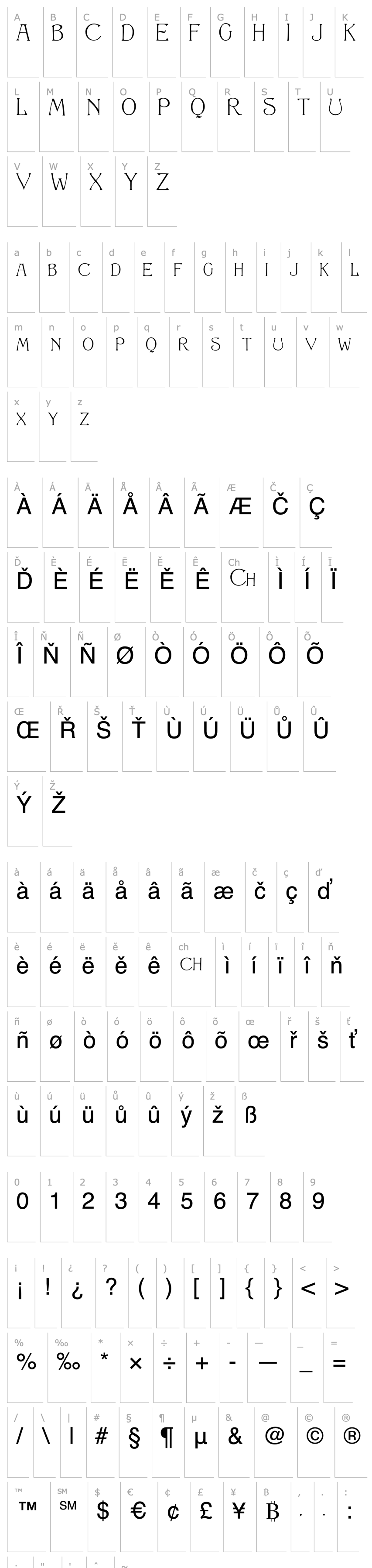 Overview Monogramme