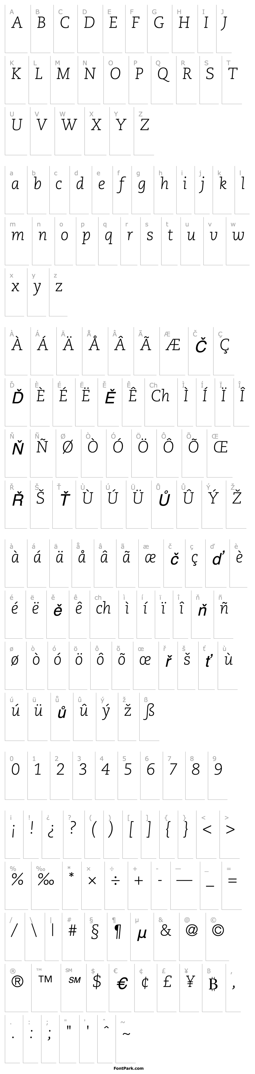 Overview Monologue Light SSi Light Italic