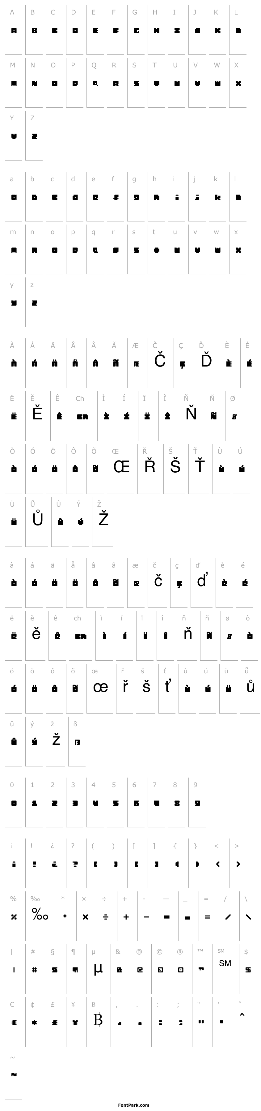 Overview Monosquare Extended Regular