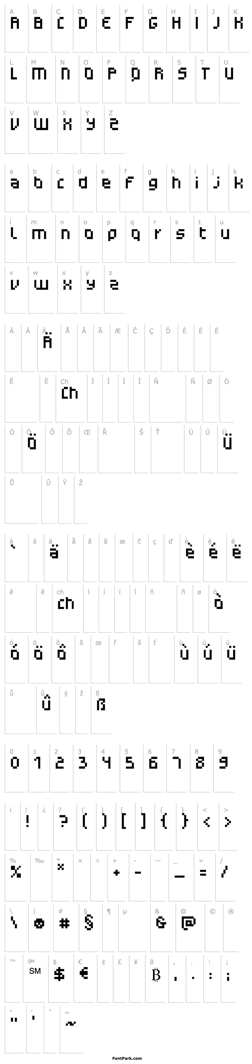 Overview Monotype Gerhilt