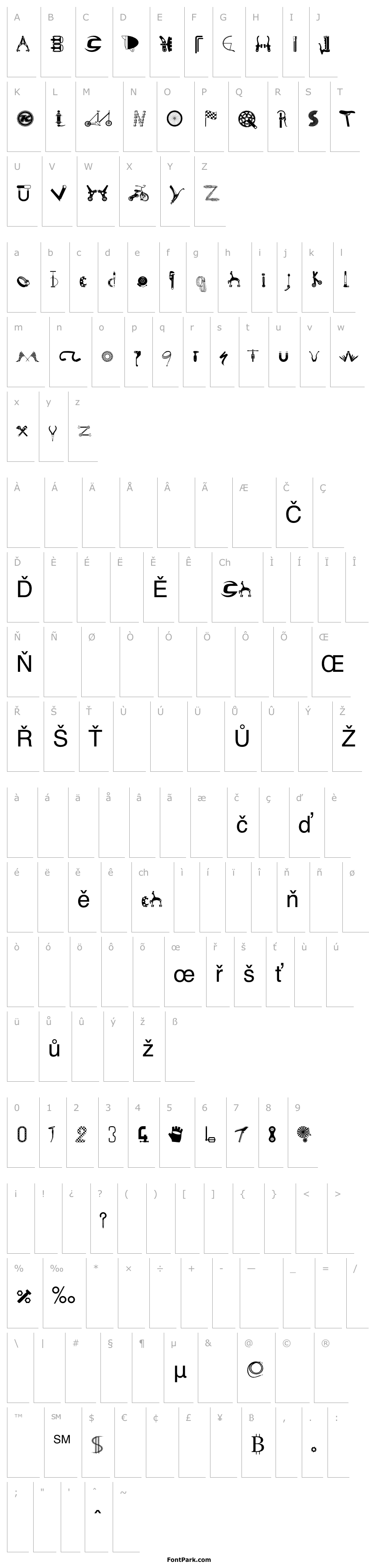 Overview Monster Bike