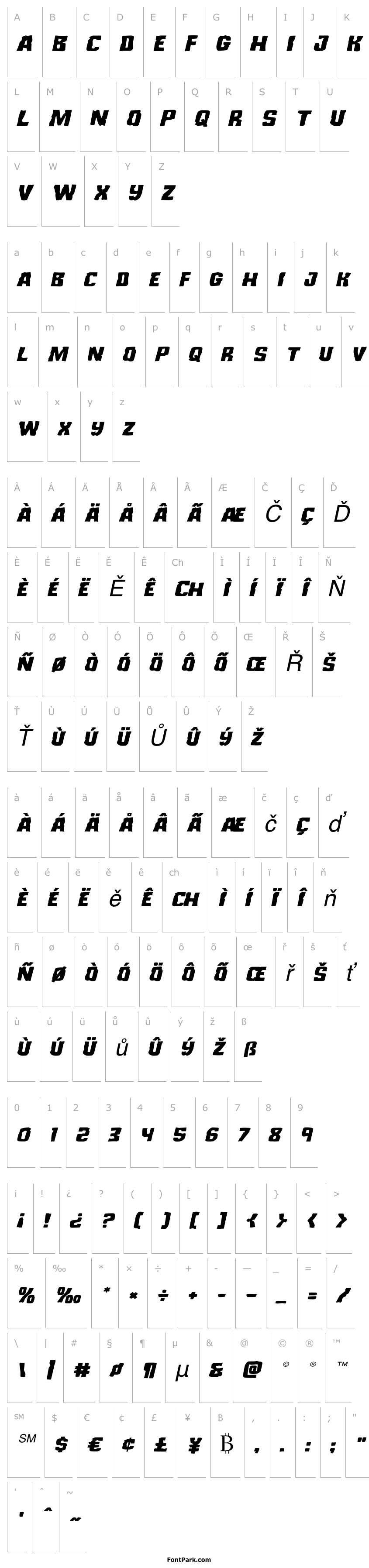 Overview Monster Hunter Expanded Italic