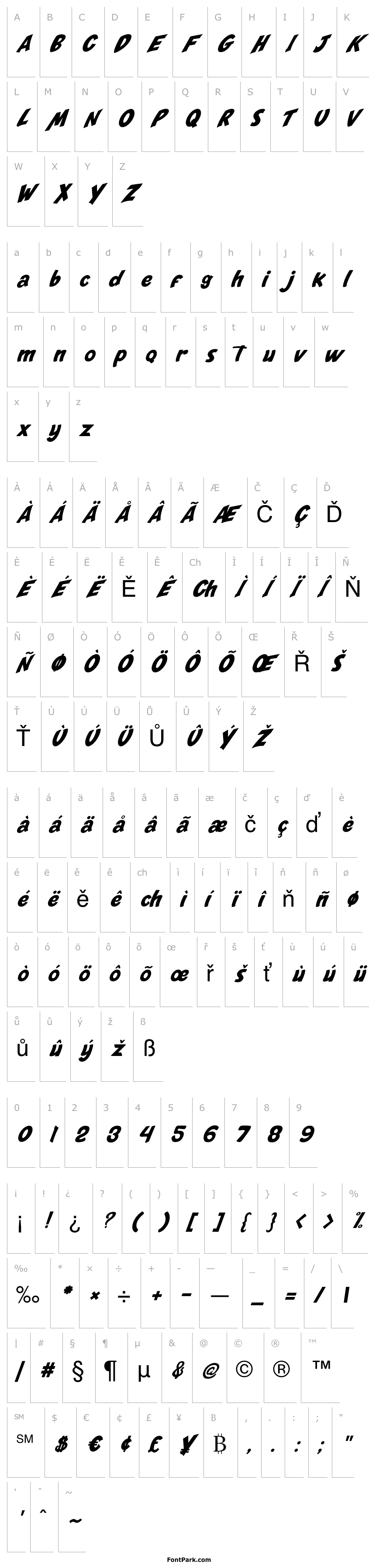 Přehled Monsterize Italic