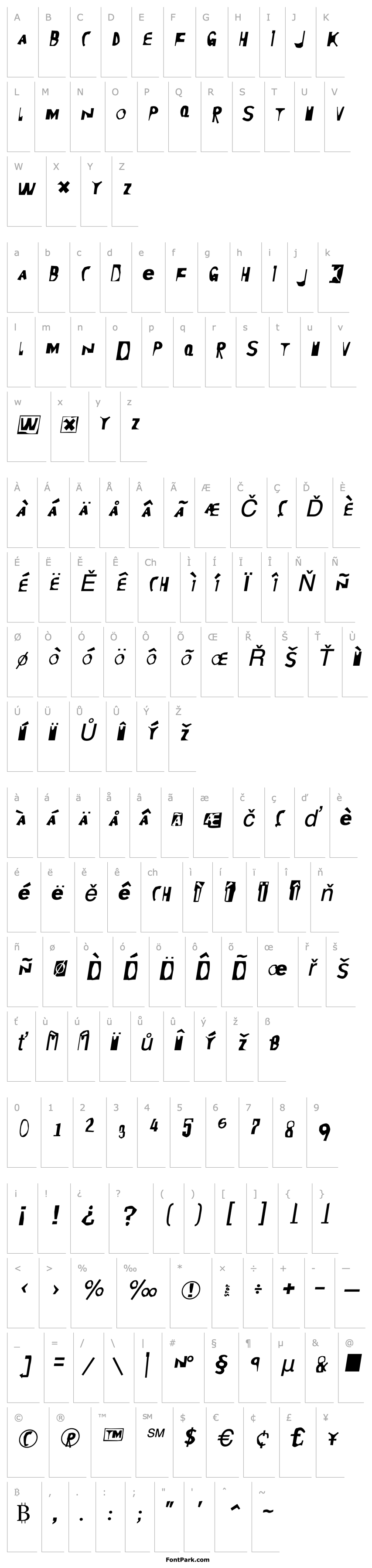 Přehled Moore899-Italic