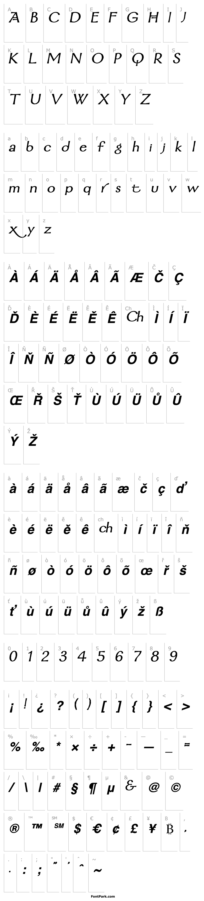 Overview Mordred Demi Bold Italic