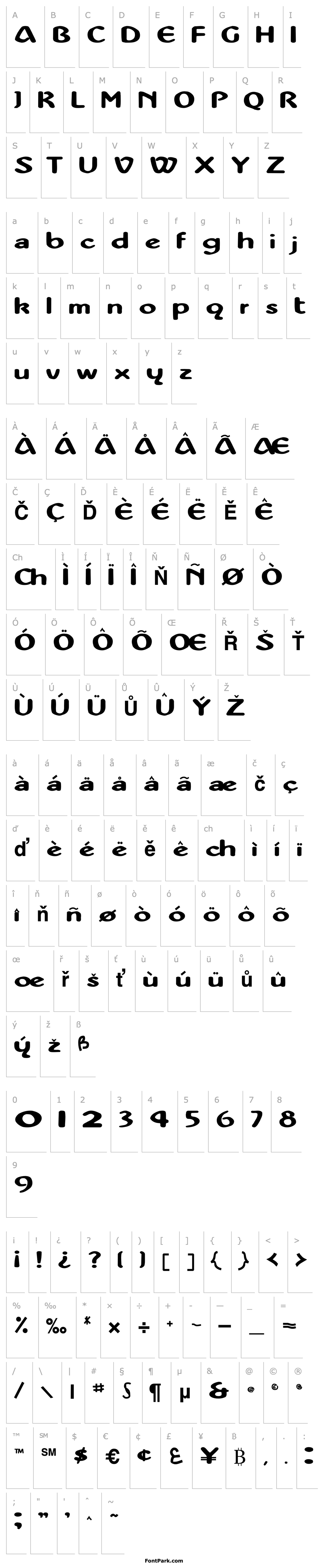 Přehled MorEhouseType97 Bold