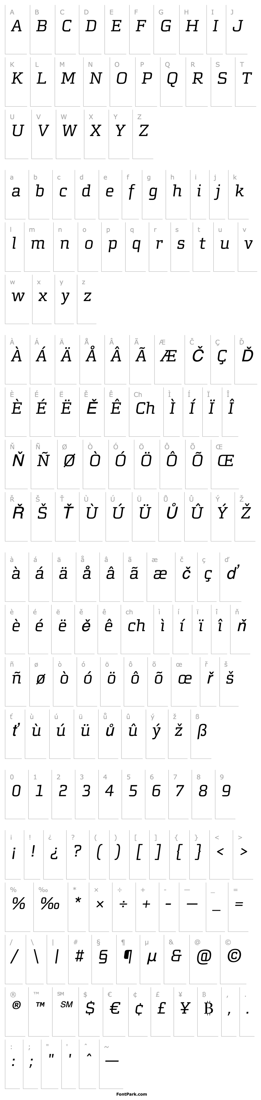 Přehled MorganAvec-ItalicLining