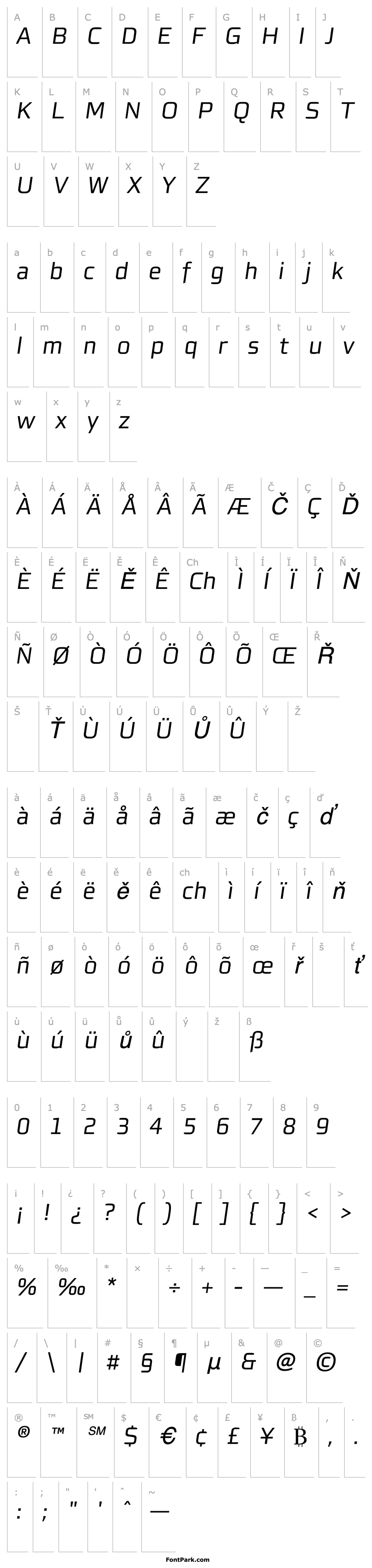 Přehled MorganSnLining-Oblique